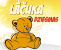 No jauna izdoti populārie CD dziesmu albumi bērniem „Lāčuka dziesmas 1 un 2”