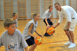 Biedriņš: "Patīk strādāt kopā ar bērniem"