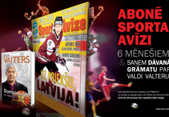 Sporta Avīze dāvina V.Valtera grāmatu