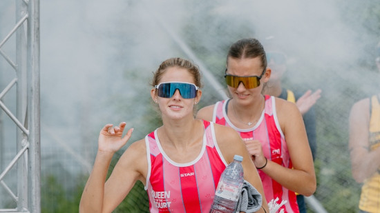 Ēbere/Konstantinova apspēlē latvietes un tiek U22 EČ astotdaļfinālā