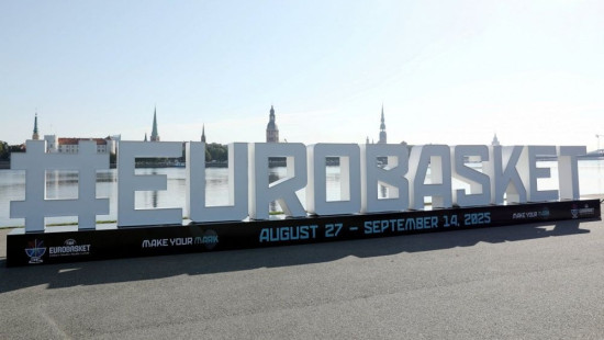Latvijski novinarji sprva ostali brez akreditacij za EuroBasket 2025, nato pa jim jih vrnili