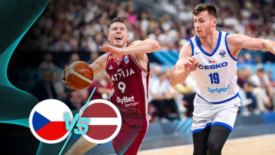 Latvija iesildās "play-off" ar Čehijas smagu sagraušanu, Dairim seši tālmetieni