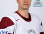 Latvijas hokeja valstsvienības uzbrucējs Armands Bērziņš