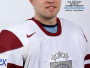 Latvijas hokeja valstsvienības uzbrucējs Roberts Bukarts