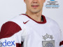 Latvijas hokeja valstsvienības uzbrucējs Miķelis Rēdlihs