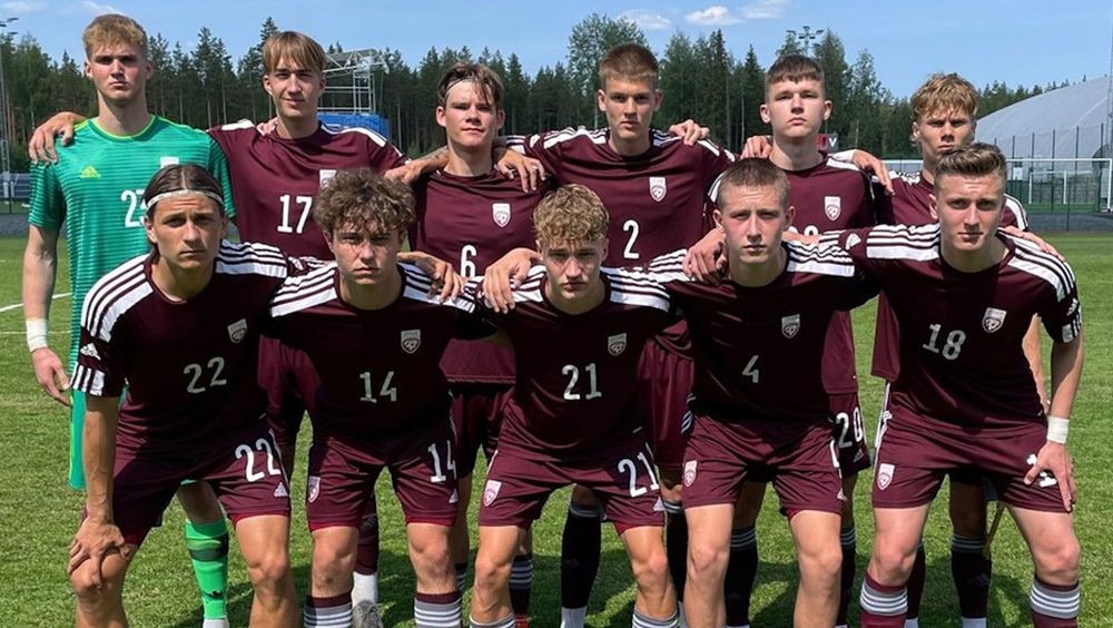 Latvijas U19 izlasei noraidījums i det første minuttet un seši ielaisti vārti pret igauņim – Futbols – Sportacentrs.com