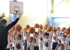 Akcija "Basketbols aicina" Mārupes sporta centrā