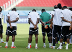 Arī Nigērijas futbolisti netrenējas un pieprasa prēmijas