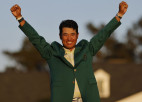 Macujama kļūst par Japānas pirmo čempionu golfa "major" turnīros
