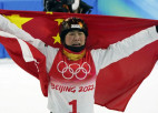 Ķīnai uzvara sieviešu frīstaila slēpošanas akrobātiskajos lēcienos, Baltkrievijai sudrabs