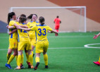 Sieviešu Futbola līgas atklāšanas spēlē "Super Nova"/RTU uzvar "Audu"