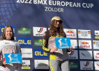 Latvijas BMX sportistiem piecas godalgas UEC Eiropas kausa ceturtajā posmā
