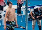 Semjonovs PČ parapeldēšanā kvalificējas finālam 50 metros brīvajā stilā