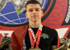 Jelgavnieks Blūmanis kļuvis par pasaules čempionu armvreslingā U-21 grupā