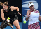 Agresīvā stilā Ostapenko un Jastremska sacentīsies "Australian Open" ievadā