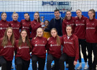 U17 Latvijas volejbola izlasēm bronzas medaļas pārbaudes turnīros Itālijā