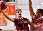 Latvijas U20 izlase pārbaudes mačā piekāpjas Gruzijai