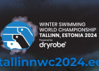 Latvijas ziemas peldētāji Tallinā palīdz labot pasaules rekordu stafetes dalībnieku skaitā