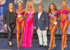 Fitnesa sportistēm Pajulai un Zolotovai zelta medaļas IFBB starptautiskajās sacensībās Maltā
