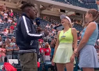 Video: Ostapenko cer uz repera klātbūtni "US Open" dubultspēļu finālā