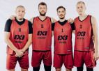 "Kandava"/"Turība" 3x3 basketbolisti Ķīnā zaudē "Challenger" turnīra pusfinālā