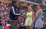 Video: Ostapenko cer uz repera klātbūtni "US Open" dubultspēļu finālā