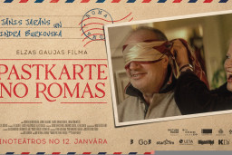 Janvārī pirmizrādi piedzīvos Elzas Gaujas pastnieku mīlasstāsts – spēlfilma „Pastkarte no Romas”