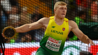 Jaunais Alekna soļo tēva pēdās un atnes Lietuvai Eiropas čempionāta zeltu
