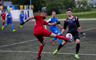 Foto: ONSC paņem trīs punktus no "Albatroz SC"