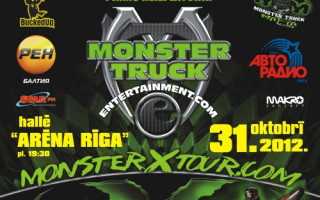 Konkurss: Cik ļoti gribi uz "Monster X Tour Show" Rīgā?