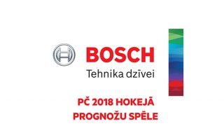 Piedalies Bosch PČ 2018 hokeja prognožu spēlē!