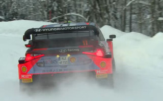 Video: Tikai motoru skaņa un stūrmaņu balss - spilgti momenti no "Rally Sweden"