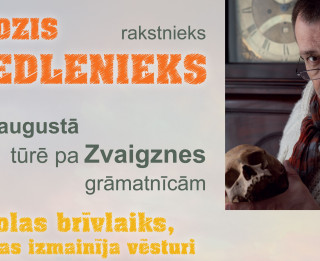 Piedzīvojumi, fantastika, ceļojumi – jaunā latviešu autora romānā