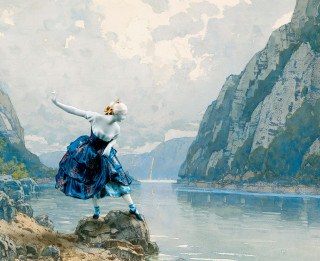 Latvijas Nacionālajā baletā top spilgts kostīmu balets “Pie zilās Donavas” ar Johana Štrausa mūziku