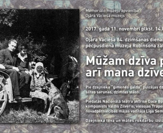 Notiks Ojāra Vācieša 84. dzimšanas dienas pasākums