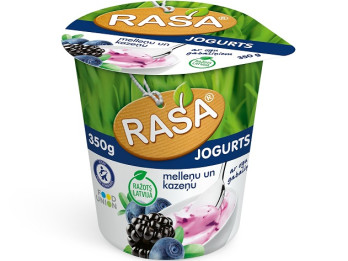 Nopērkami jauni RASA jogurti ar Latvijā audzētām cidonijām un mellenēm