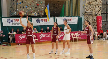 Rožlapa nosauc sastāvu Eiropas čempionātam, U20 meitenes uzvar Ukrainu