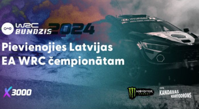 Reģistrācija Latvijas EA WRC rallija čempionātam "X3000 GMR Bundzis" ir atvērta