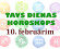 Tavs dienas horoskops 10. februārim