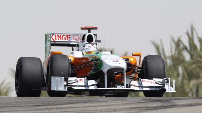 "Force India" pilots Adrians Zutils
Foto: AP/Scanpix Sweden