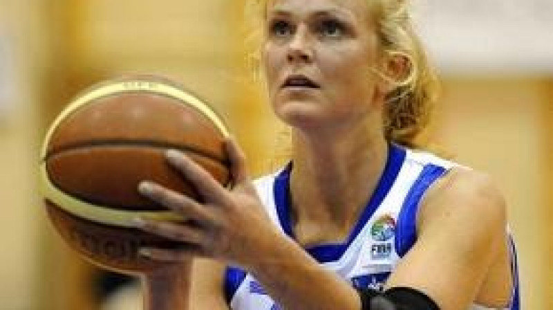 SK "Cēsis" kapteine Ieva Tāre
Foto: www.skcesis.lv