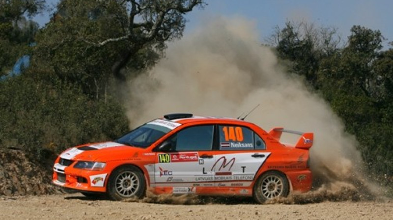 Neikšāns un Dzirkalis Portugāles rallijā
Janis Barbars, www.rallyemotions.net