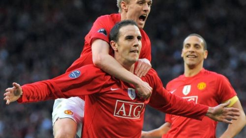 Pirms nedēļas līksmoja ''United''
Foto: AP