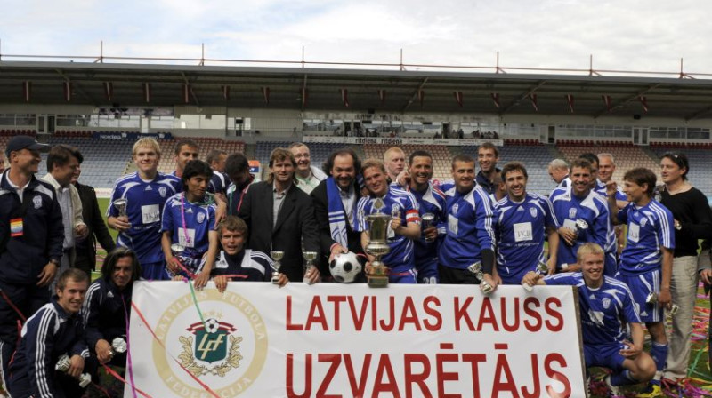 2008. gada Latvijas kausa ieguvēji - Daugavpils
"Daugavas" futbolisti
Foto: Romans Kokšarovs, Sporta Avīze, f64