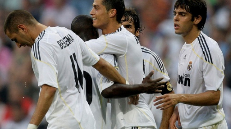 Madrides "Real" futbolisti svin otro vārtu guvumu
Foto: AP
