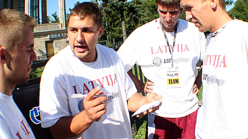 Latvijas ielu basketbola izlase
Foto: Renārs Buivids