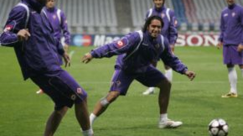 "Fiorentina" spēlētāji
Foto: AP