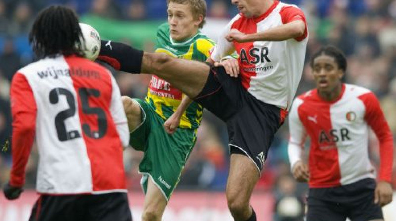 Epizode no ''Feyenoord'' un ''ADO Den Haag'' mača
Foto: AFP/Scanpix