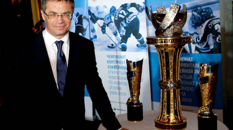 KHL prezidents Aleksandrs Medvedevs
Foto: www.khl.ru
