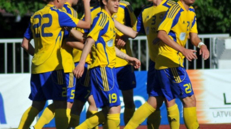 FK ''Ventspils'' futbolisti
Foto: Romualds Vambuts